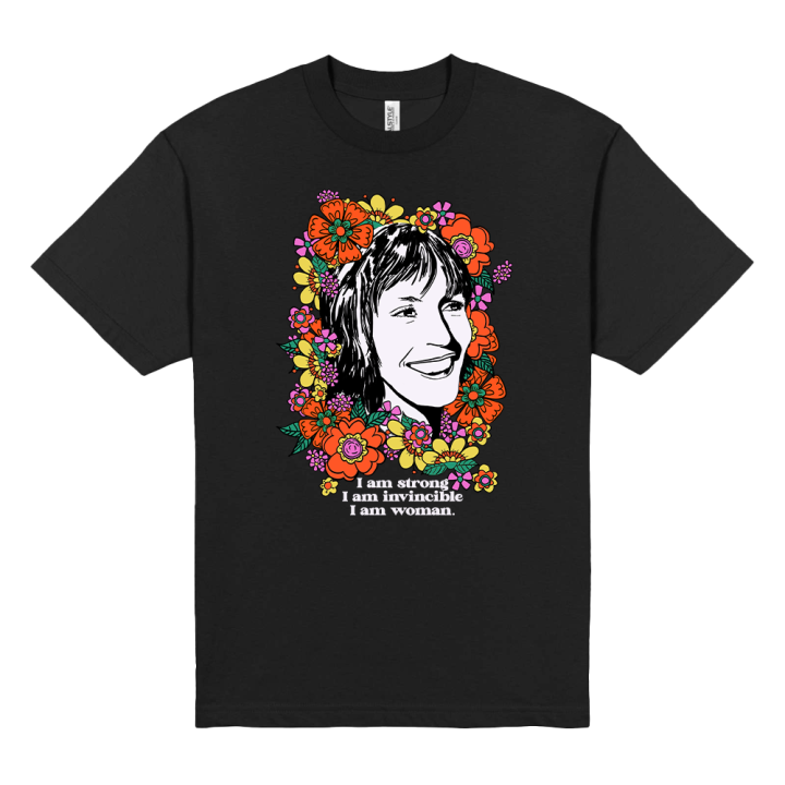 Helen Reddy Black T-Shirt