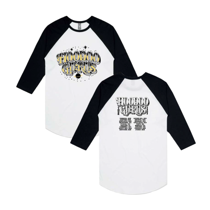 Griffin White/Black Raglan Tour 2024/2025 Tshirt