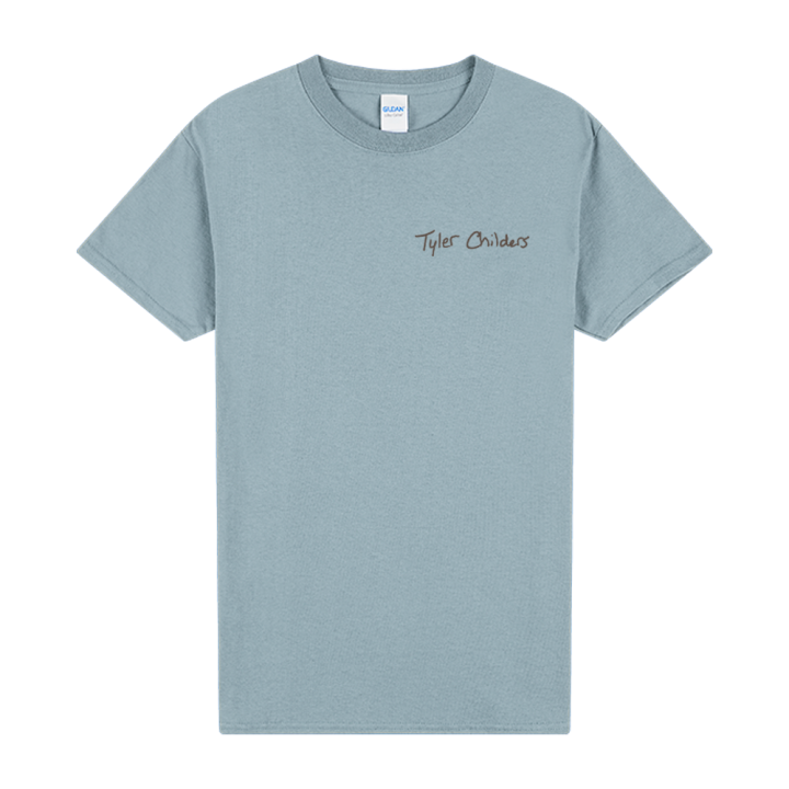 Horse Shoe Stone Blue Tshirt