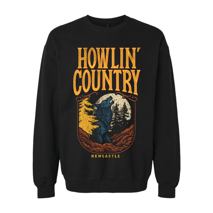 HOWLIN WOLF BLACK SWEATSHIRT