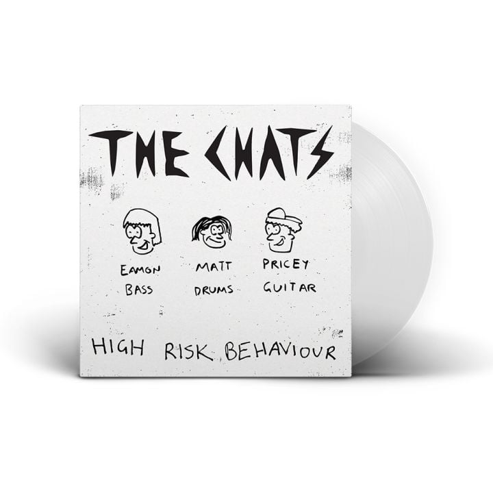 High Risk Behaviour Transparent Vinyl 1LP + Dirty Rat White Tshirt