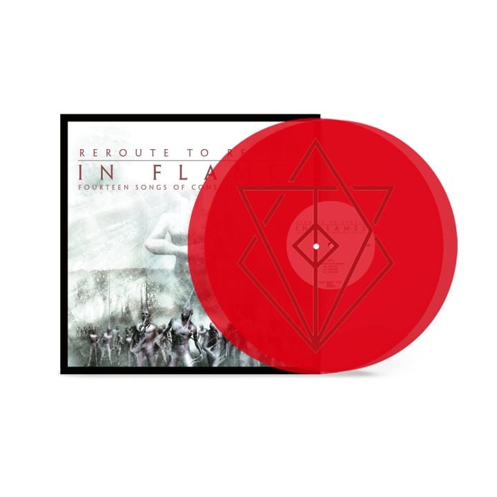 REROUTE TO REMAIN (TRANSPARENT RED W/SIDE D ETCHED  2LP