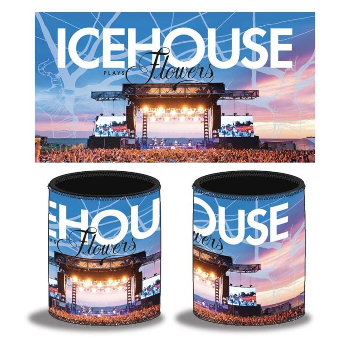 ICEHOUSE PLAYS FLOWERS STUBBY HOLDER
