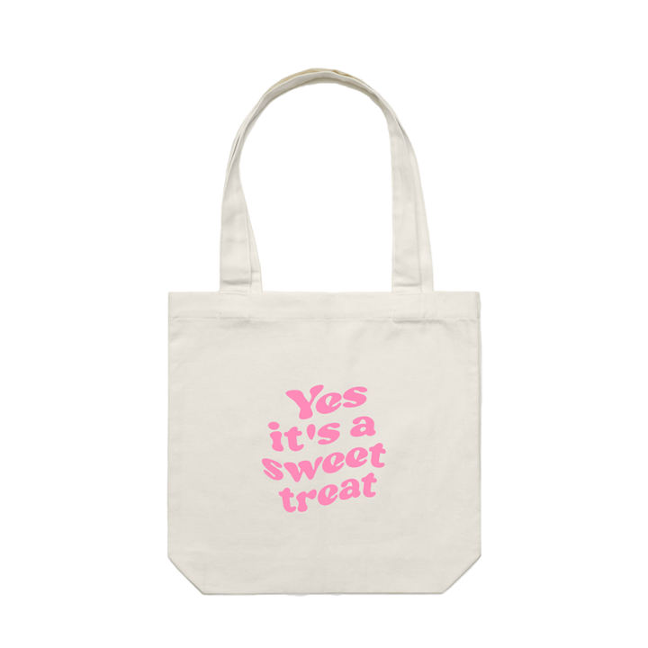 Sweet Treat Cream Tote