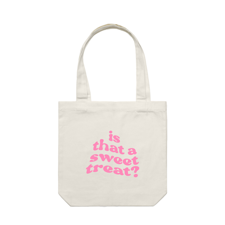 Sweet Treat Cream Tote