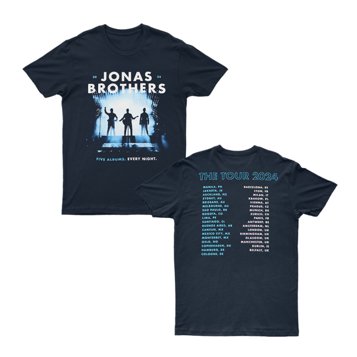 Navy Tour Tshirt