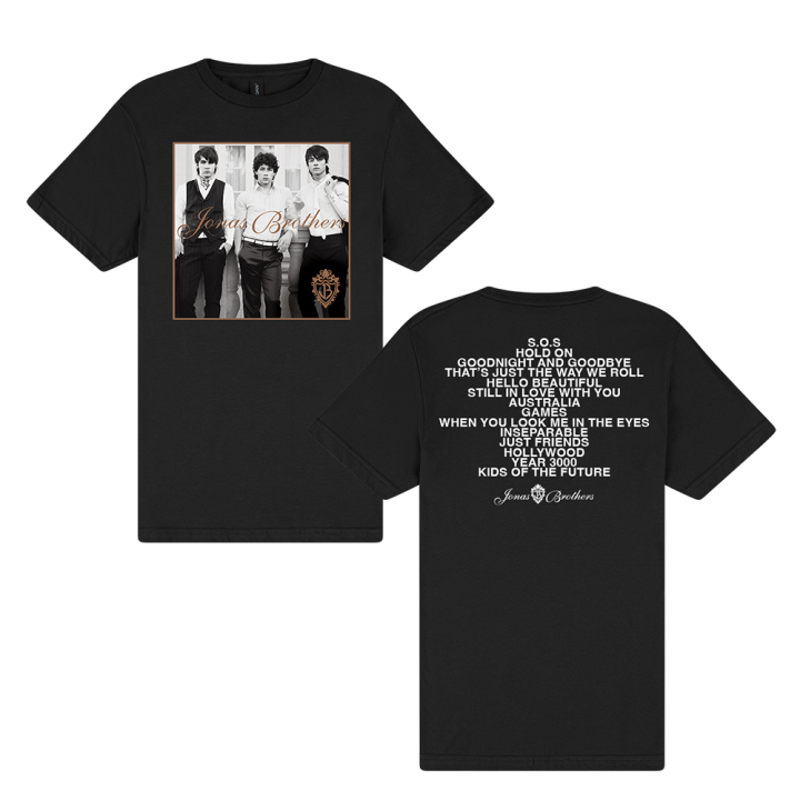 Classics - Jonas Brothers Black Tshirt