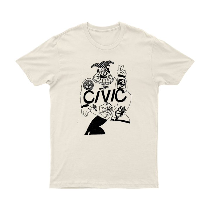 Clown Natural Tshirt