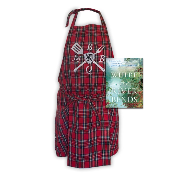 WHERE THE RIVER BENDS (Signed Copy) &amp; APRON