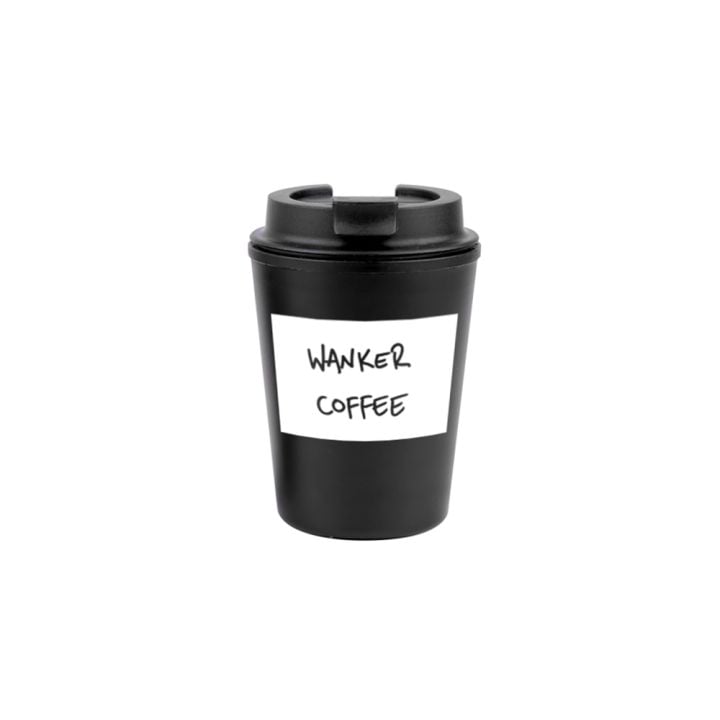 Wanker Coffee Reusable Cup