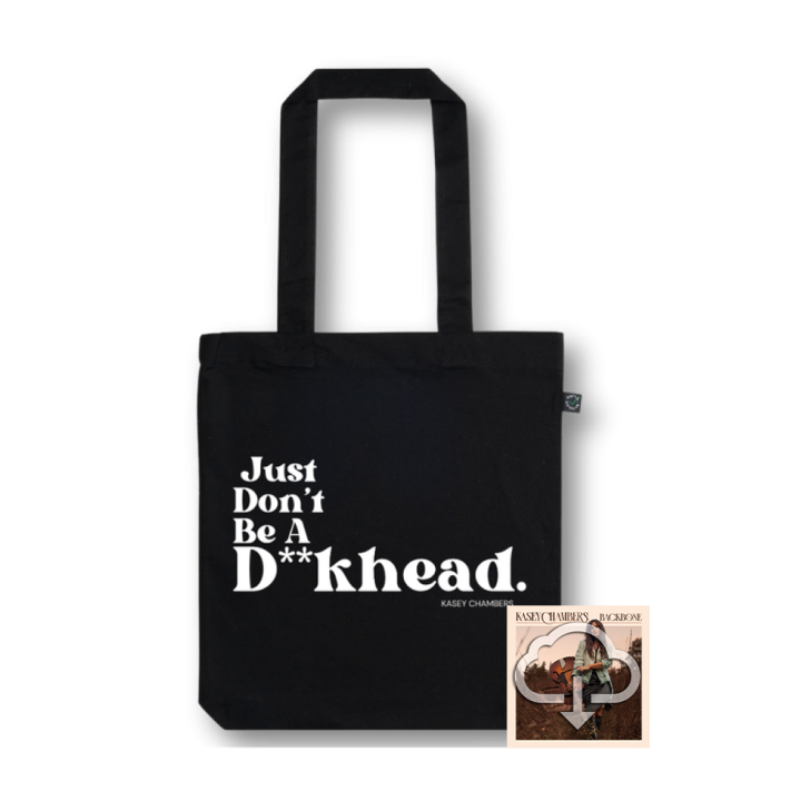 Just Don&#039;t Be A D**Khead Tote Bag + Digital Download