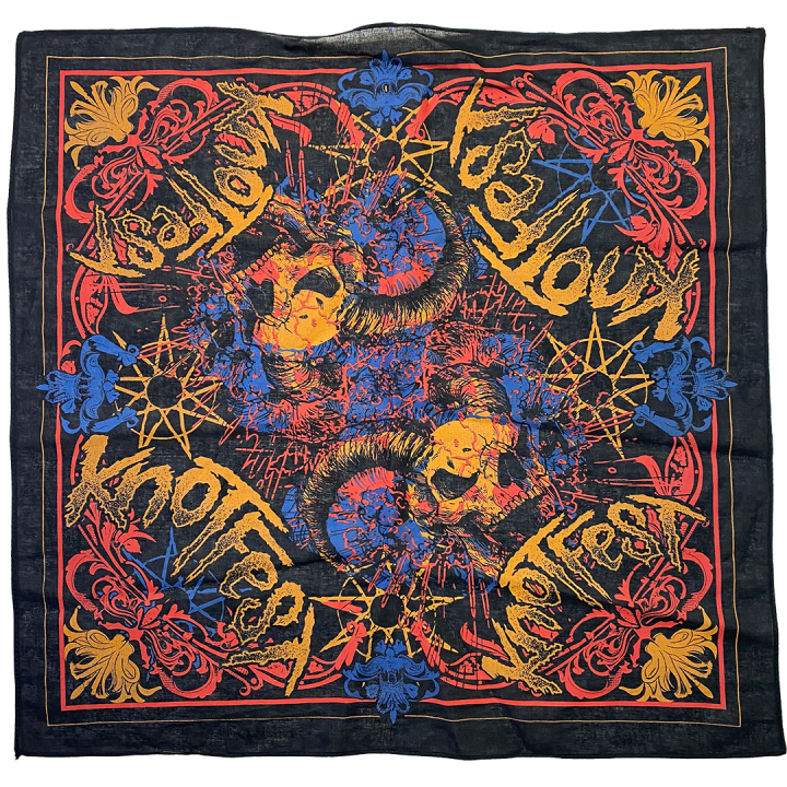 SKULL COLOUR BANG BANDANA