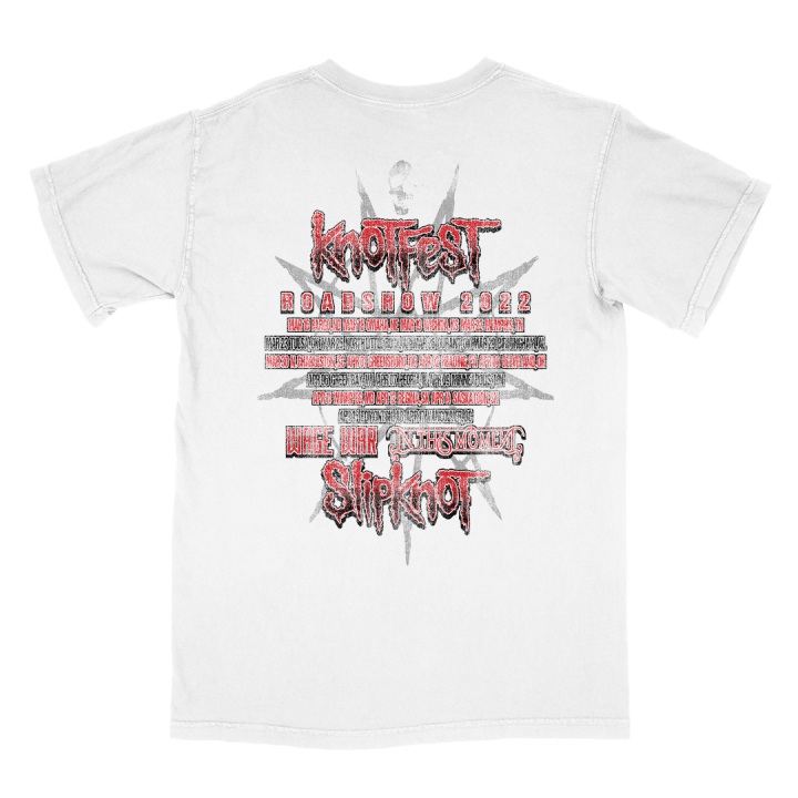 Knotfest Tour T-shirt in White