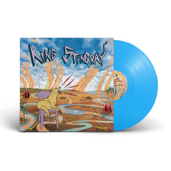 LIMITED EDITION King Stingray Transparent Blue Vinyl LP