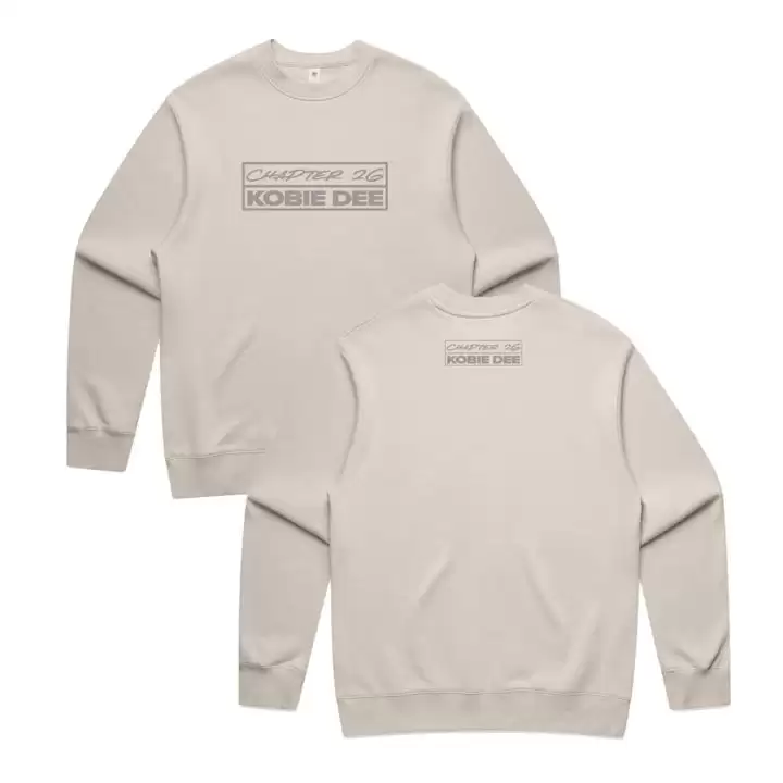 Kobie Dee - Chapter 26 Logo Bone Crewneck
