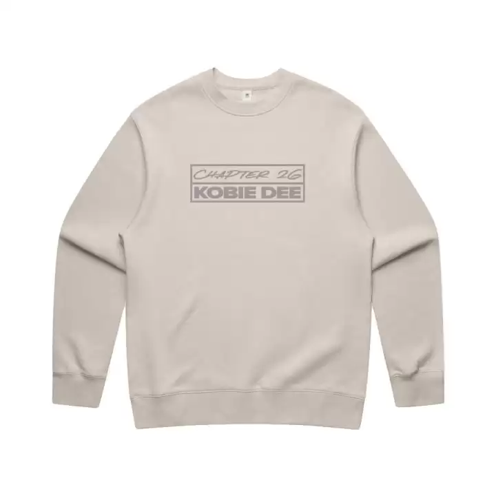 Kobie Dee - Chapter 26 Logo Bone Crewneck