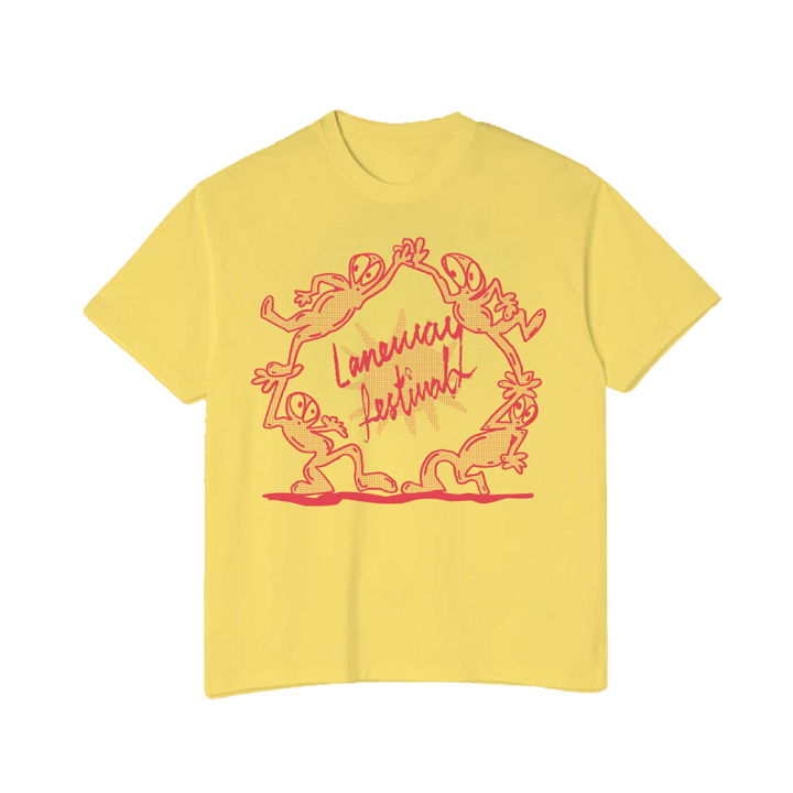 (2025) AROUND THE SUN YELLOW TSHIRT