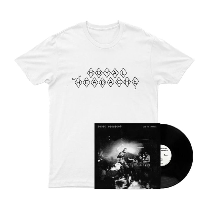 Live In America LP (Black Vinyl) + White Tshirt
