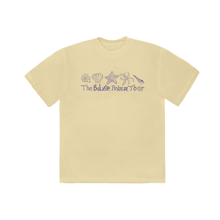 SHELL NZ YELLOW T SHIRT