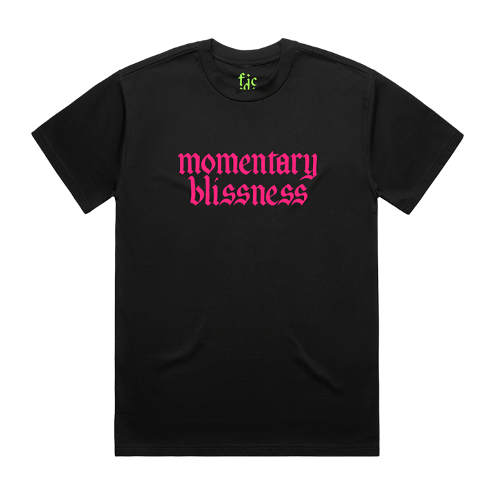 Momentary Blissness Black T-Shirt