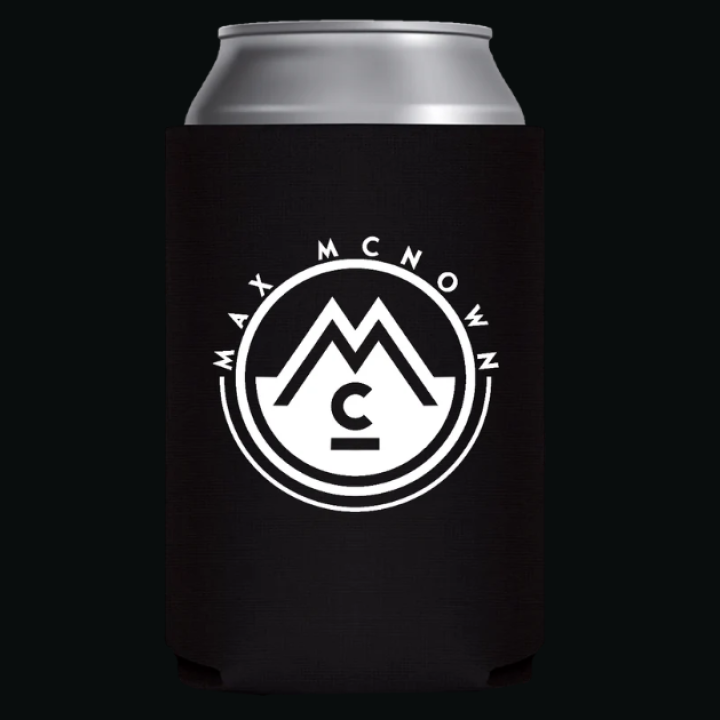 KOOZIE - BLACK LOGO