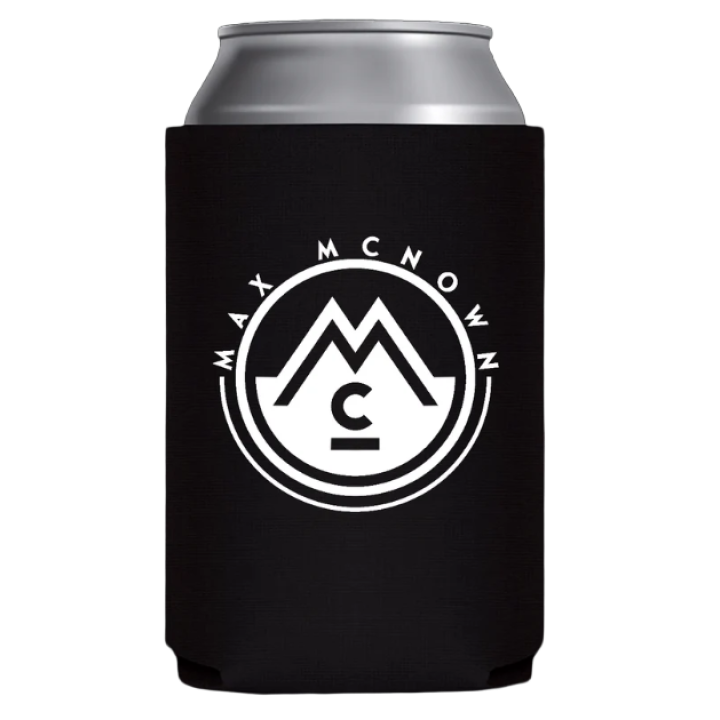 KOOZIE - BLACK LOGO