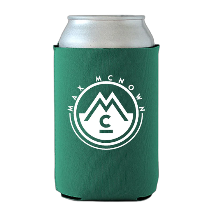 KOOZIE - GREEN LOGO