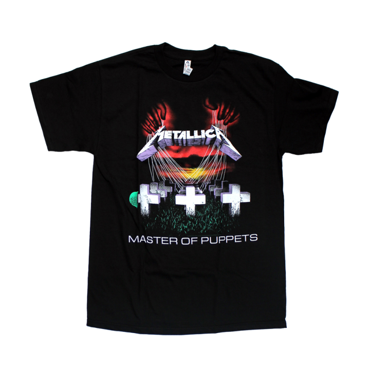 Master Of Puppets Black Tshirt