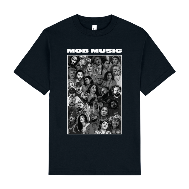 Mob Music Black T-Shirt