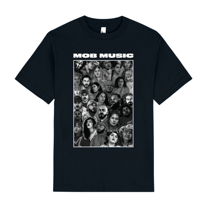 Mob Music Black T-Shirt