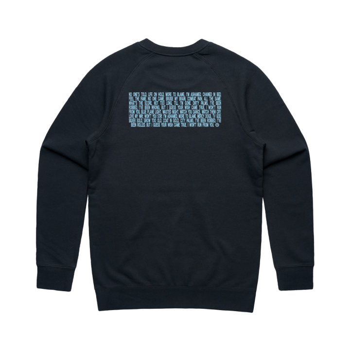 RO Crew Navy Sweater