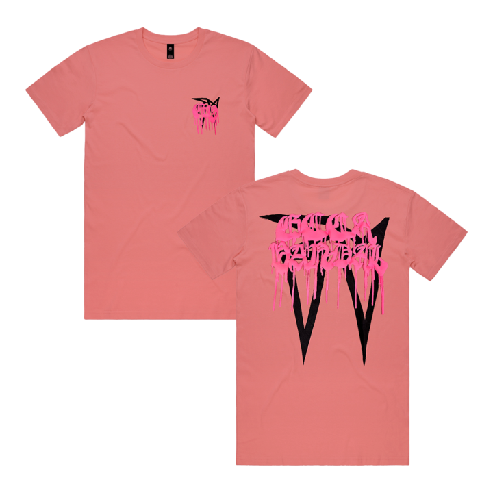 Pocket Logo Pink Tshirt