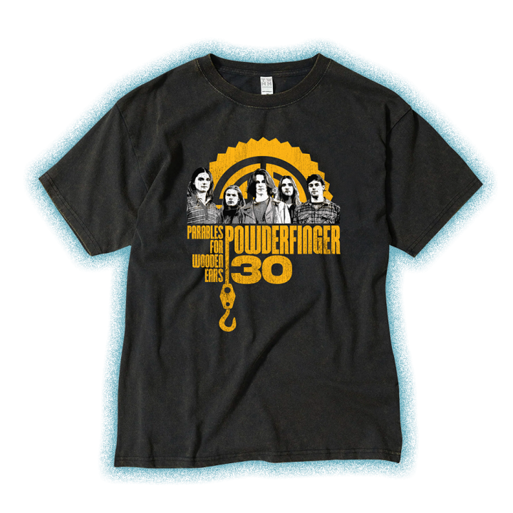 Parables 30th Vintage Black Tshirt
