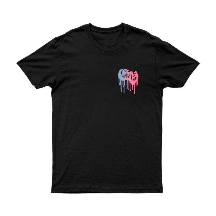Pocket Logo Black Tshirt
