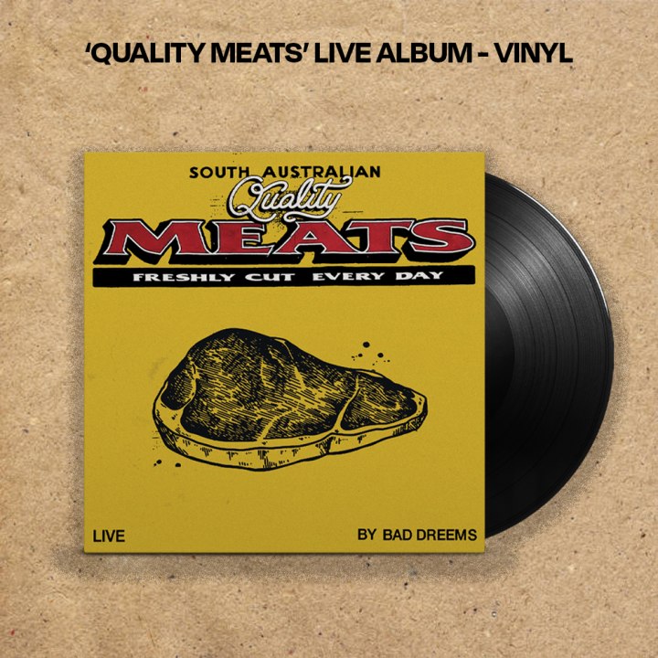 Quality Meats Live Vinyl 1LP (+ Free Gift)