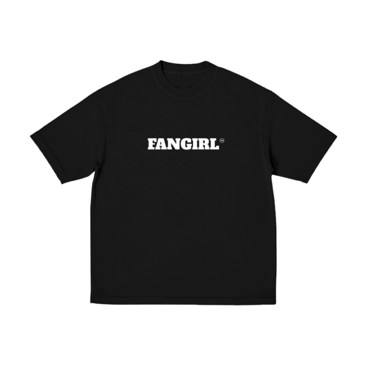 Black Unisex Fangirl Tee