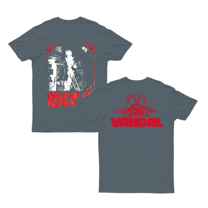 Bleed But Never Die Blue Tshirt