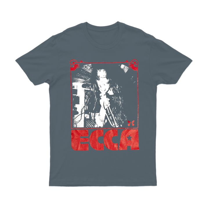 Bleed But Never Die Blue Tshirt