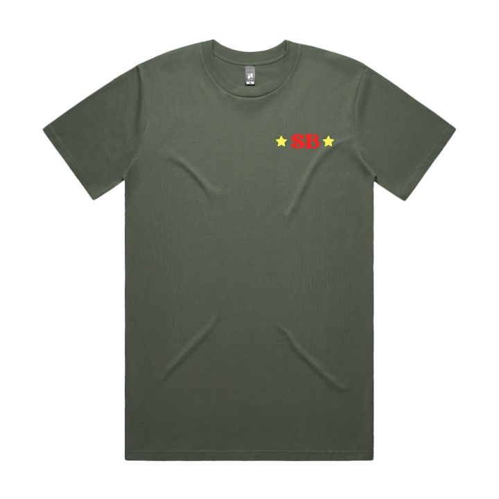 BET YOUR BASS SHIRT - CLASSIC KHAKI