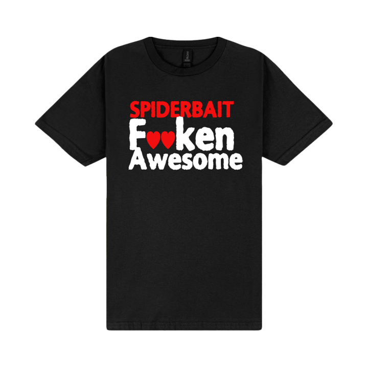 F**KEN AWESOME BLACK TSHIRT