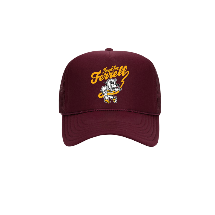 MAROON TRUCKER CAP