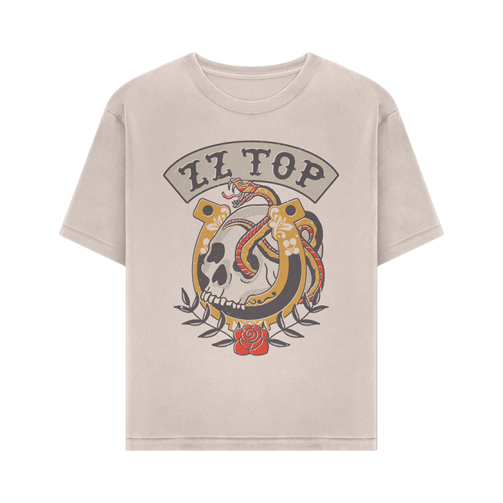 SKULL IVORY TSHIRT