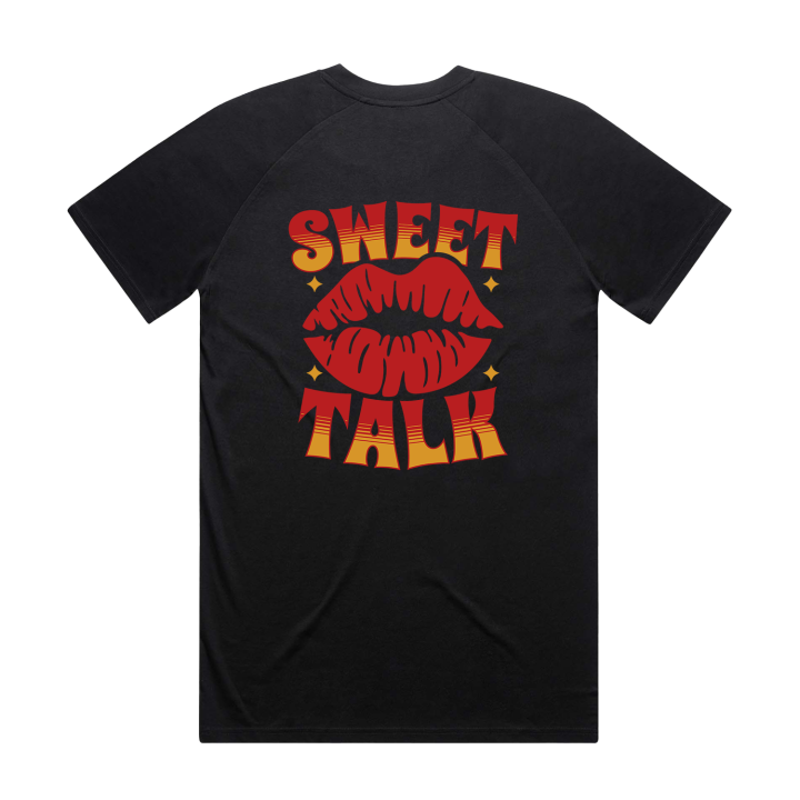 Lips Black Tshirt