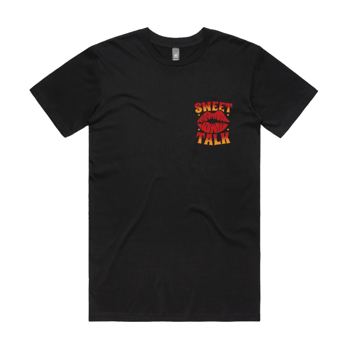 Lips Black Tshirt