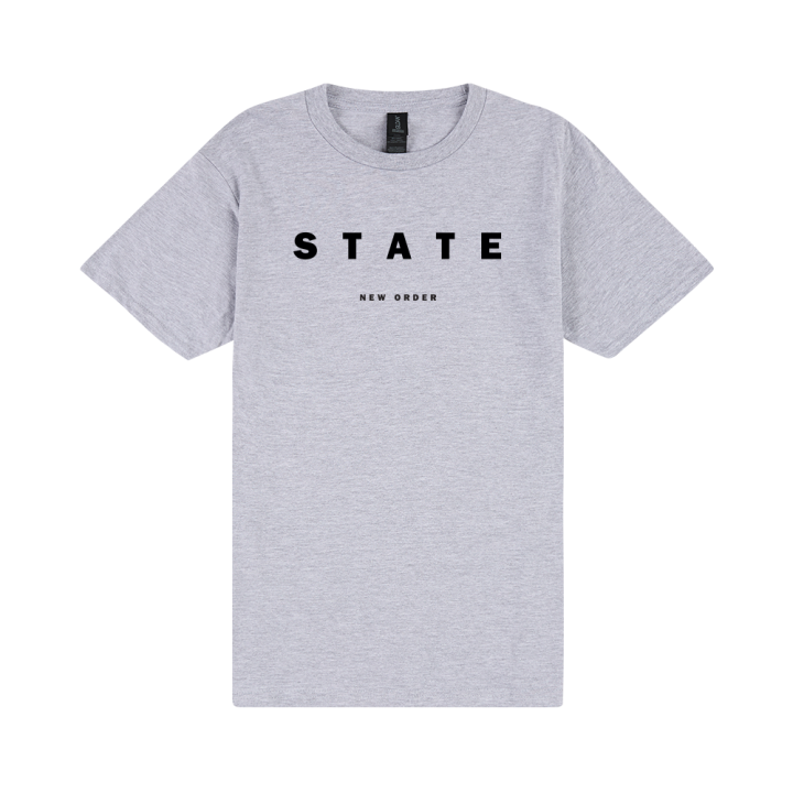 State Shame Grey Marle Tshirt