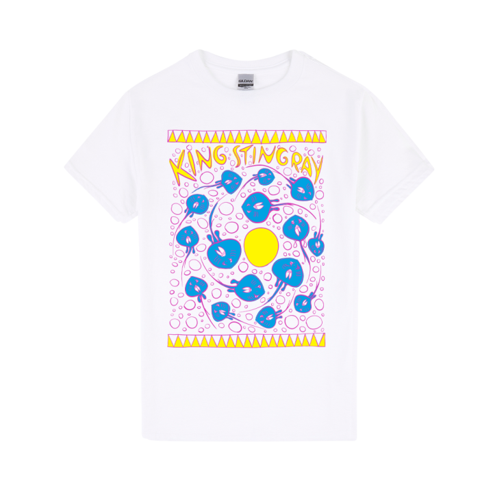 Stingray Circle White Tshirt