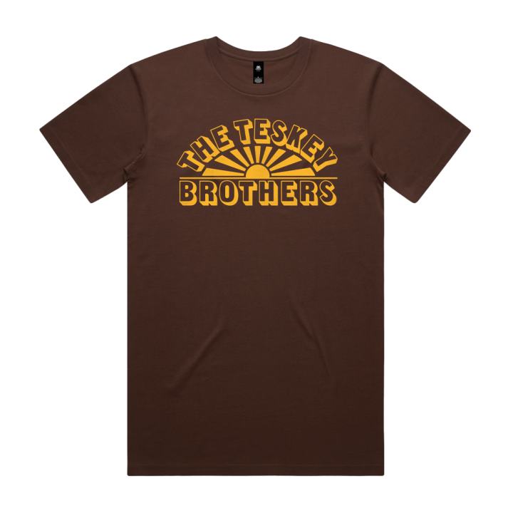 Sun Logo Brown Tshirt