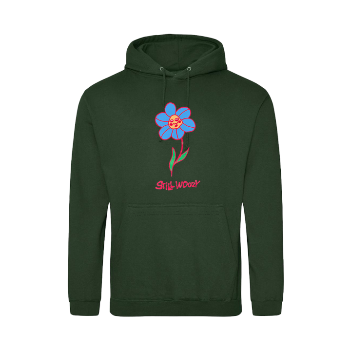 Loveseat Flower Green Hoody