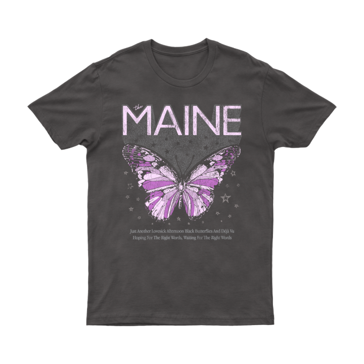 BUTTERFLY TEE BLACK TSHIRT