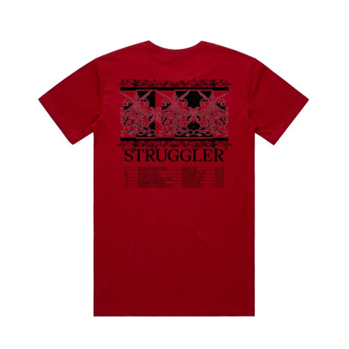 The Struggler Tour Red Tshirt